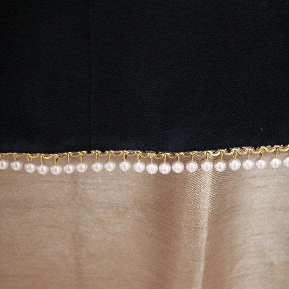 Elegant Gillian Black Pearl Suit #320 - Picture 4 of 6